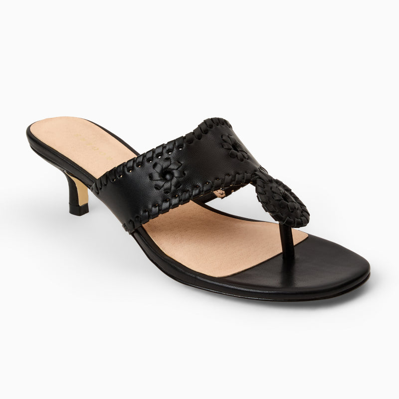 Jacks Leather Kitten Heel