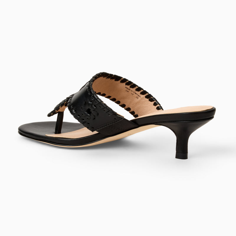 Jacks Leather Kitten Heel