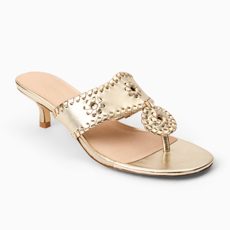 Jacks Leather Kitten Heel