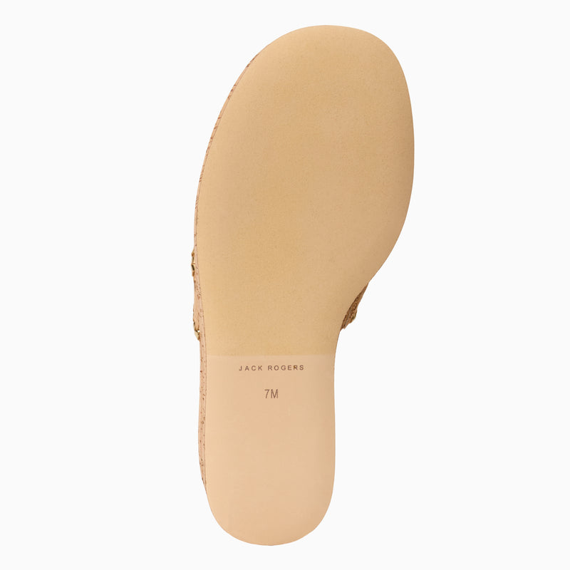 Jacks Leather Mid Wedge