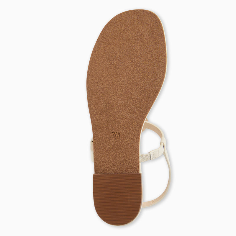 Worth Leather Flat Sandal