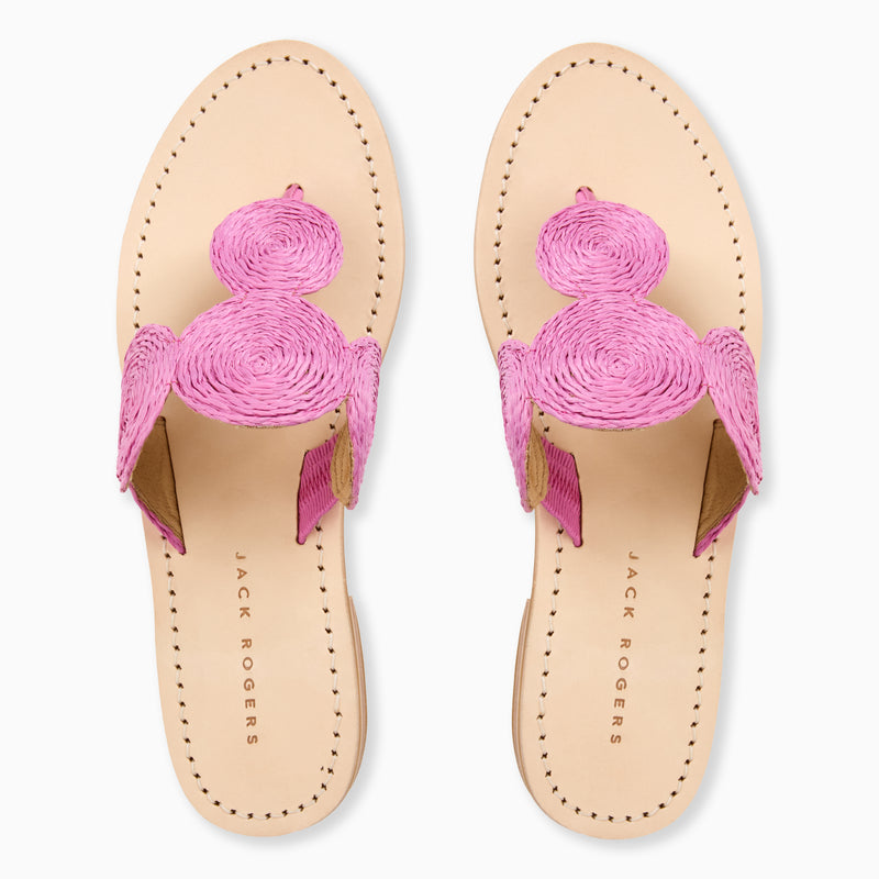 Margo Raffia Flat Sandal