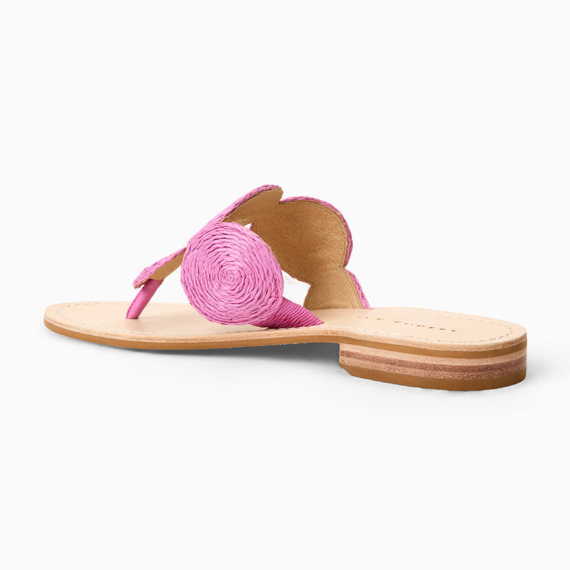 Margo Raffia Flat Sandal