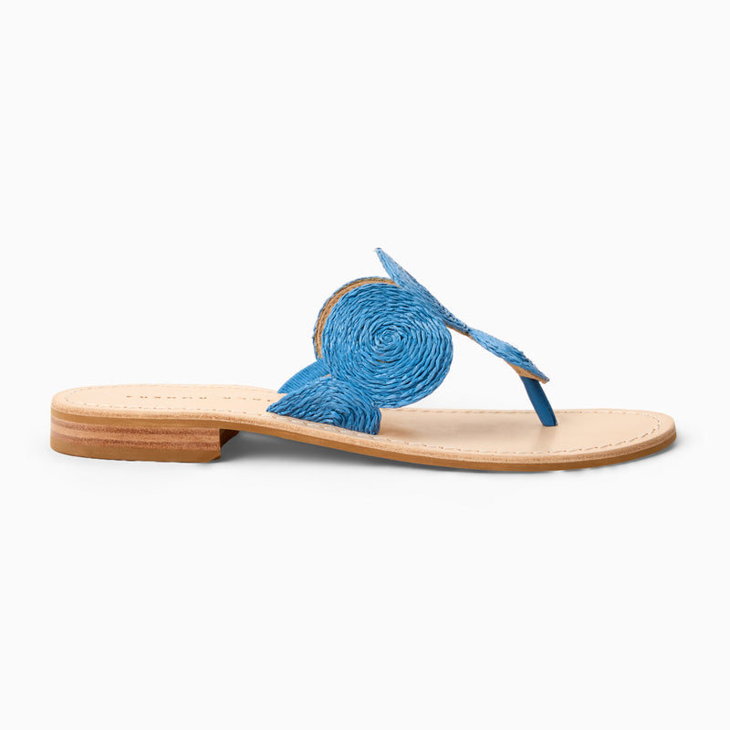 Margo Raffia Flat Sandal