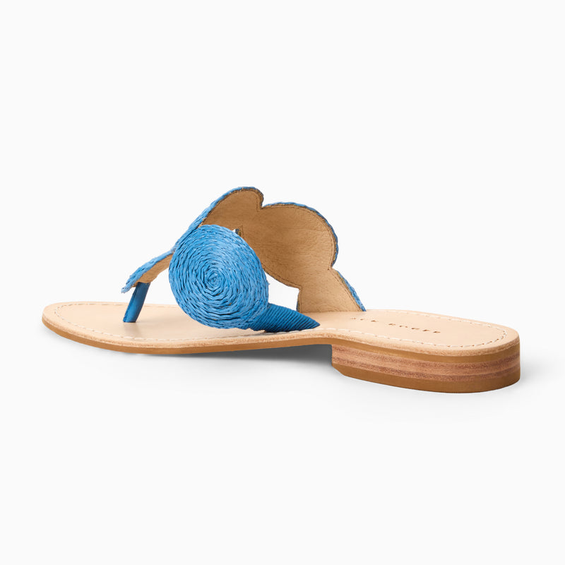 Margo Raffia Flat Sandal