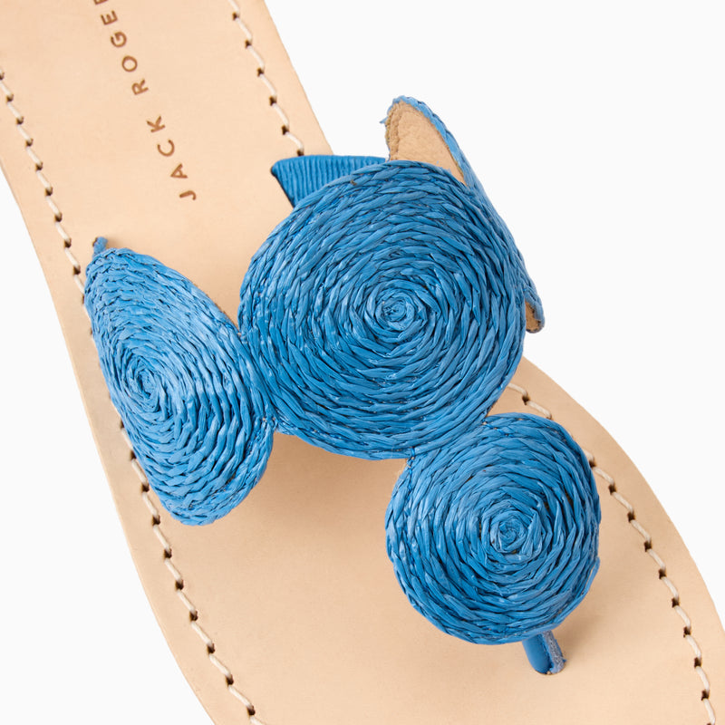 Margo Raffia Flat Sandal