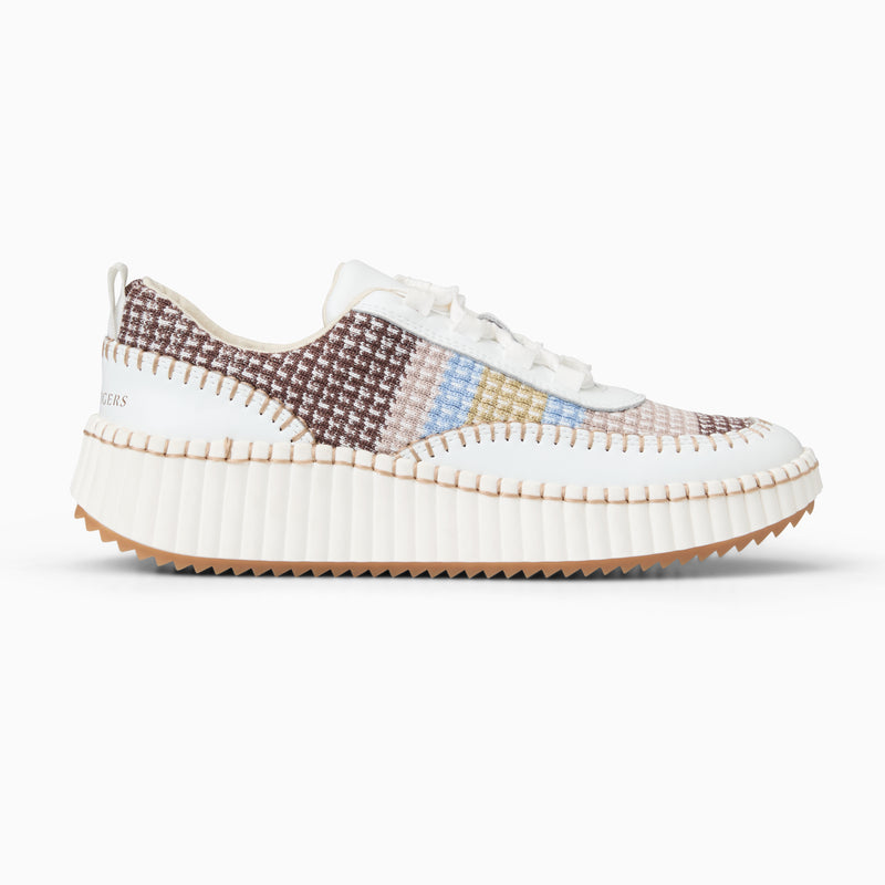 Sealine Leather Low Top Platform Sneaker