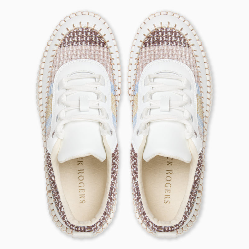 Sealine Leather Low Top Platform Sneaker