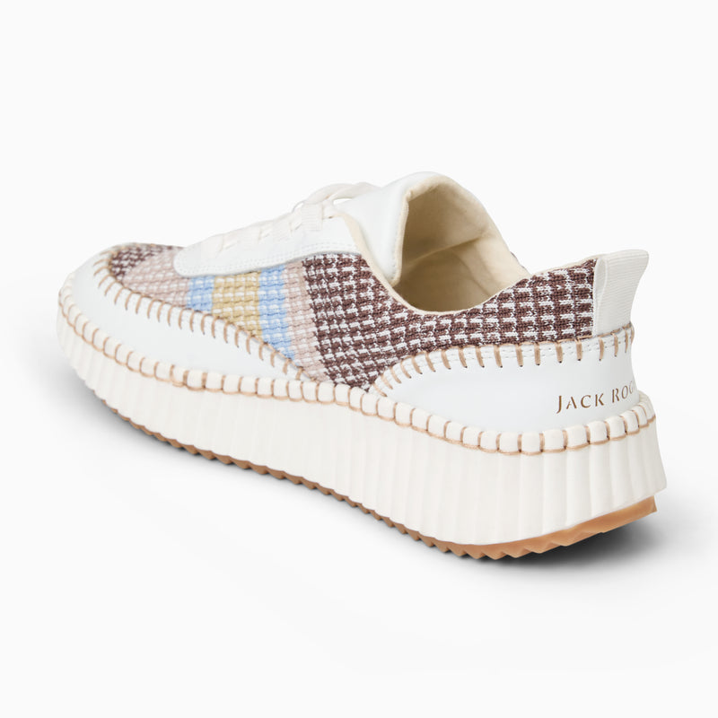 Sealine Leather Low Top Platform Sneaker