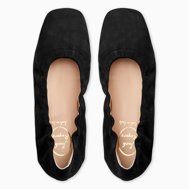 Santa Maria Italian Suede Ballet Flat