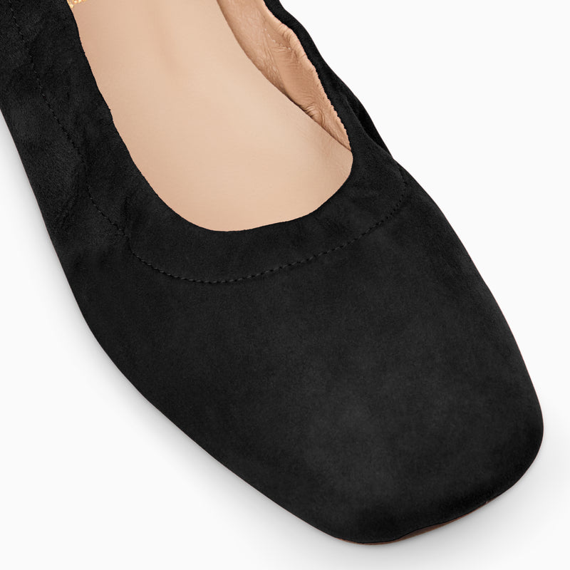Santa Maria Italian Suede Ballet Flat