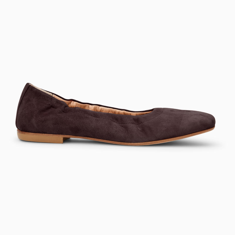 Santa Maria Italian Suede Ballet Flat