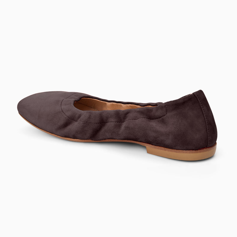 Santa Maria Italian Suede Ballet Flat