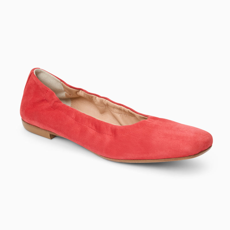 Santa Maria Italian Suede Ballet Flat