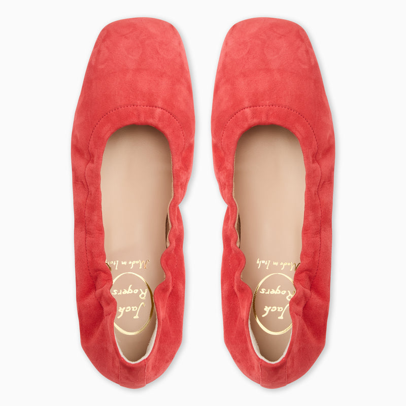 Santa Maria Italian Suede Ballet Flat