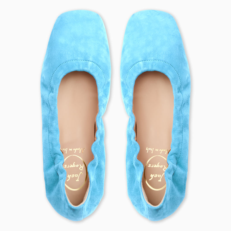 Santa Maria Italian Suede Ballet Flat