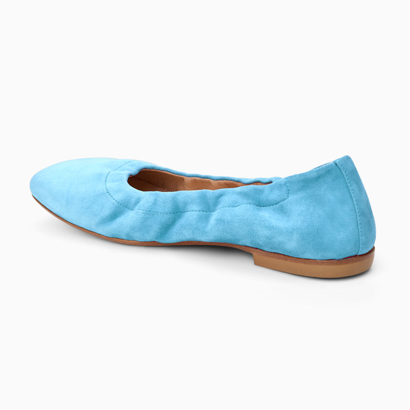Santa Maria Italian Suede Ballet Flat