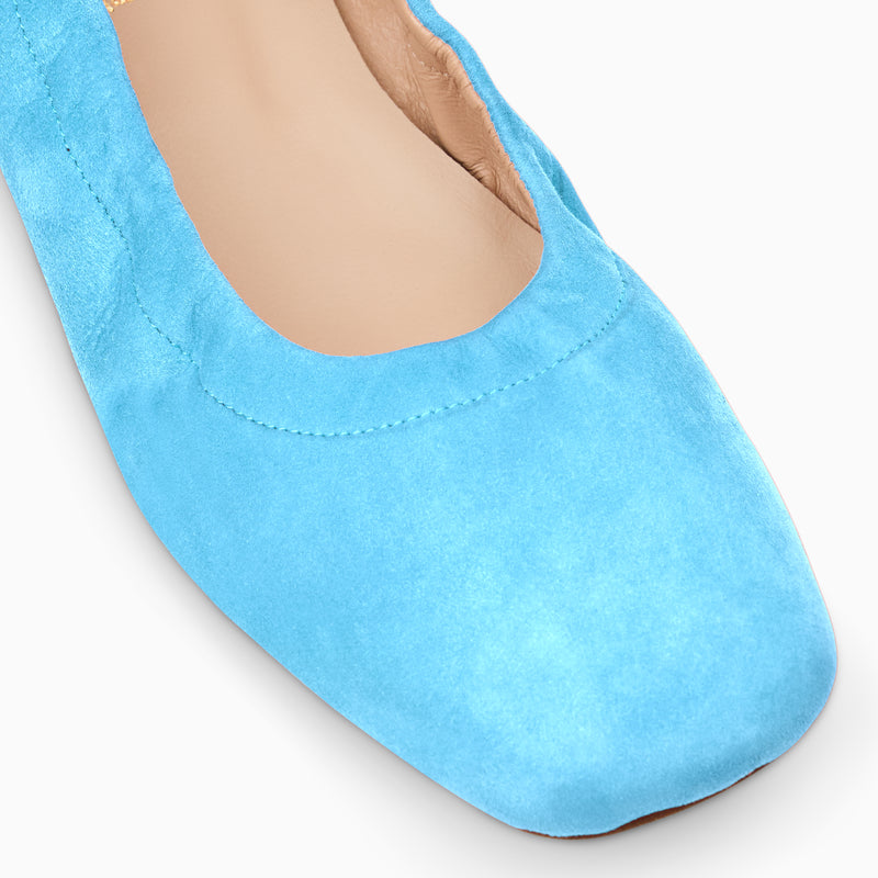 Santa Maria Italian Suede Ballet Flat