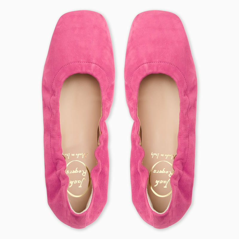 Santa Maria Italian Suede Ballet Flat