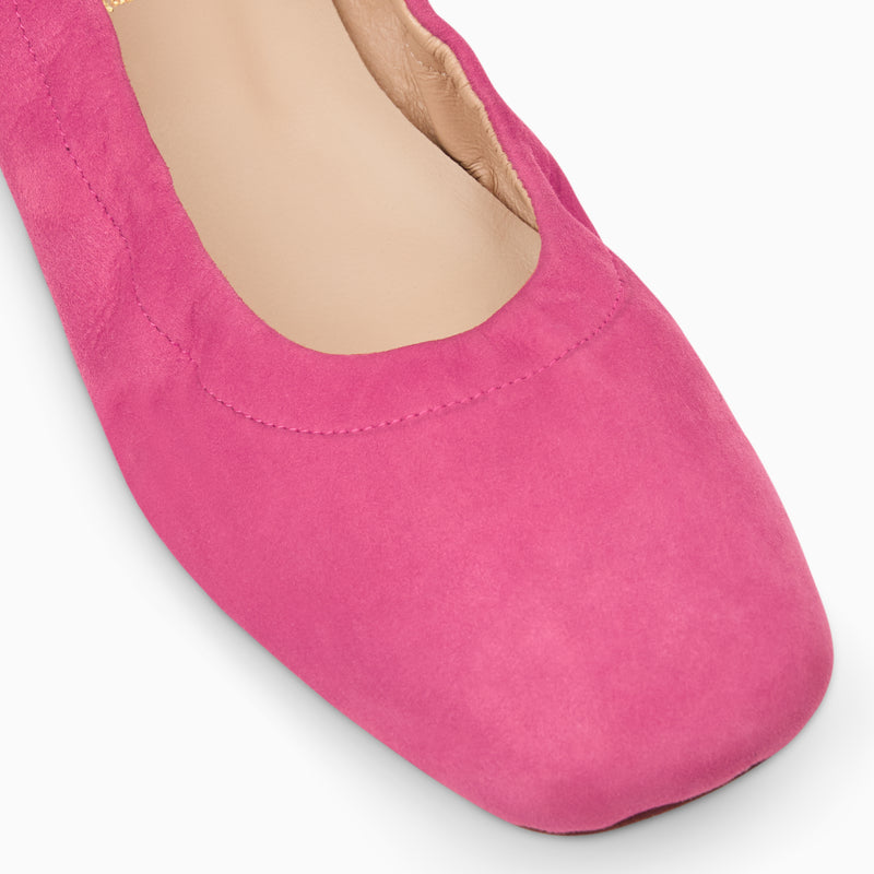 Santa Maria Italian Suede Ballet Flat