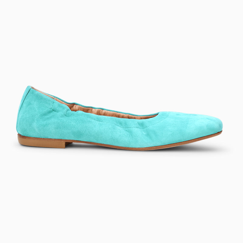 Santa Maria Italian Suede Ballet Flat