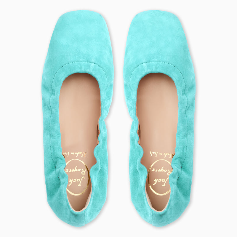 Santa Maria Italian Suede Ballet Flat