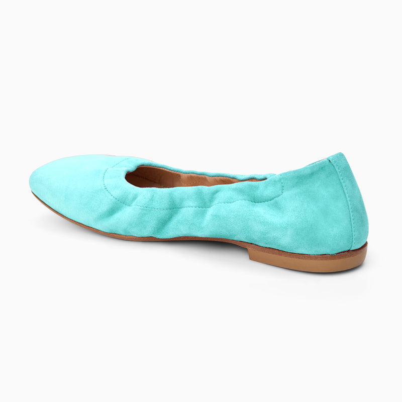 Santa Maria Italian Suede Ballet Flat