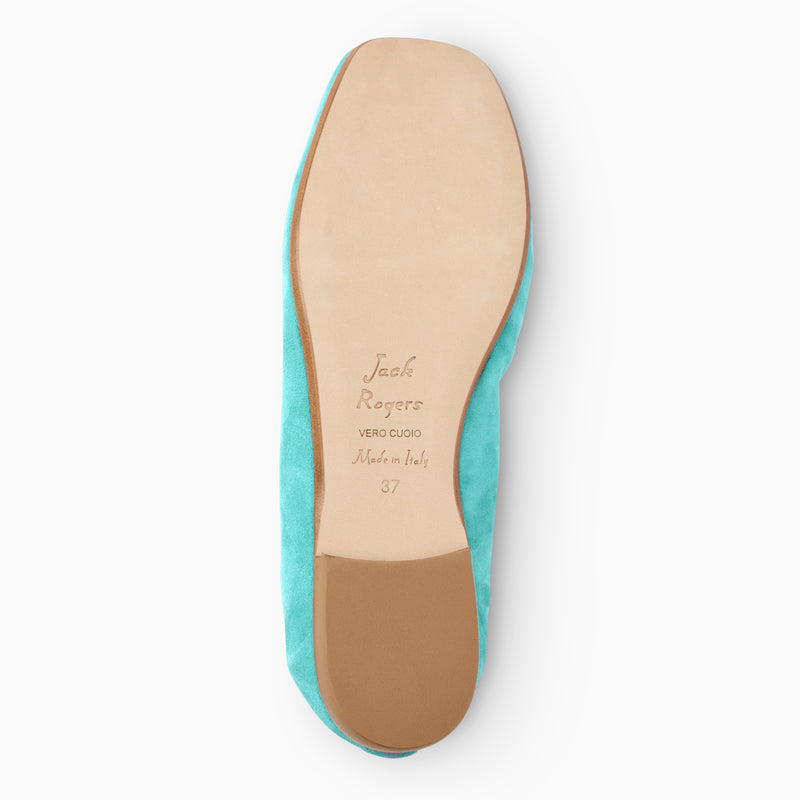 Santa Maria Italian Suede Ballet Flat