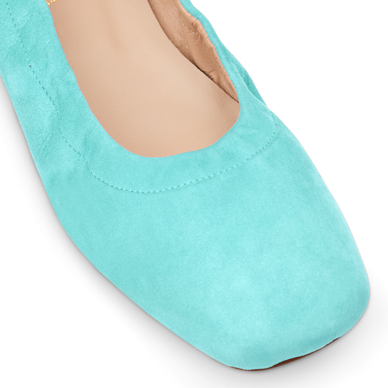 Santa Maria Italian Suede Ballet Flat