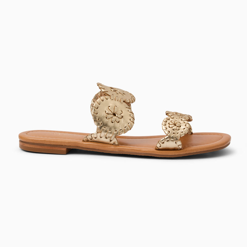 Lauren II Leather Slide Sandal