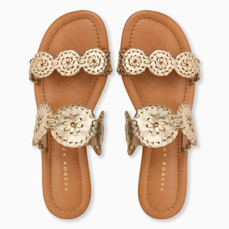 Lauren II Leather Slide Sandal