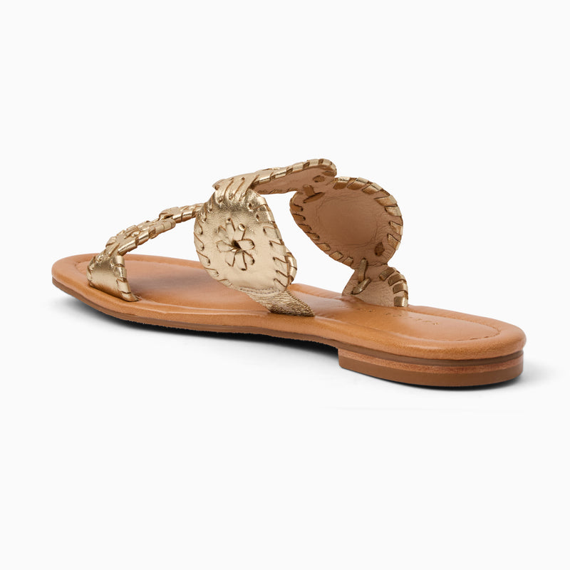 Lauren II Leather Slide Sandal