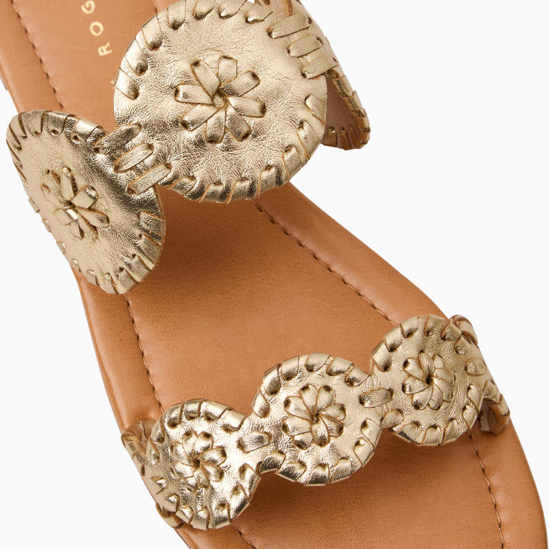Lauren II Leather Slide Sandal