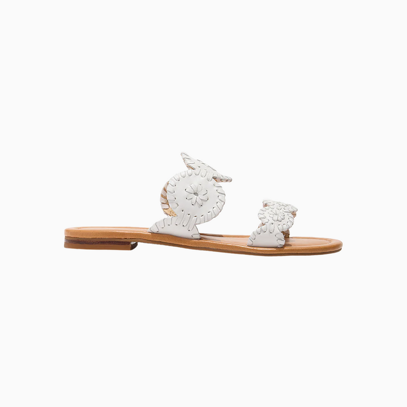 Lauren II Leather Slide Sandal