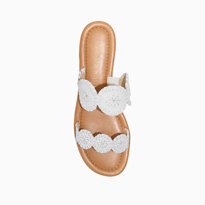 Lauren II Leather Slide Sandal