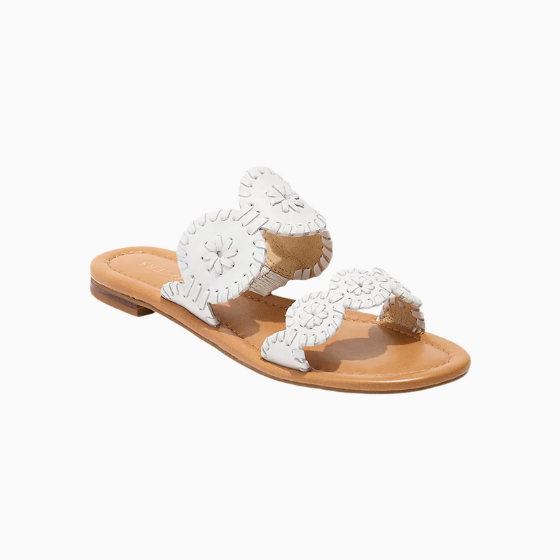 Lauren II Leather Slide Sandal