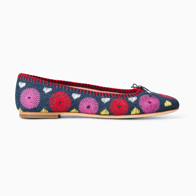Bettie Fabric Ballet Flat