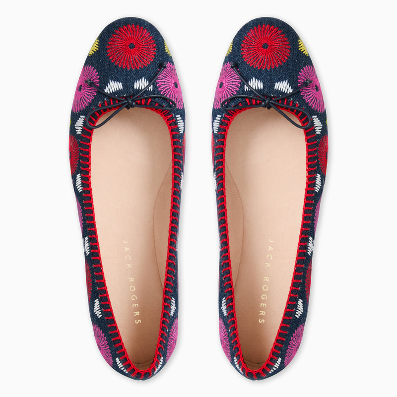 Bettie Fabric Ballet Flat