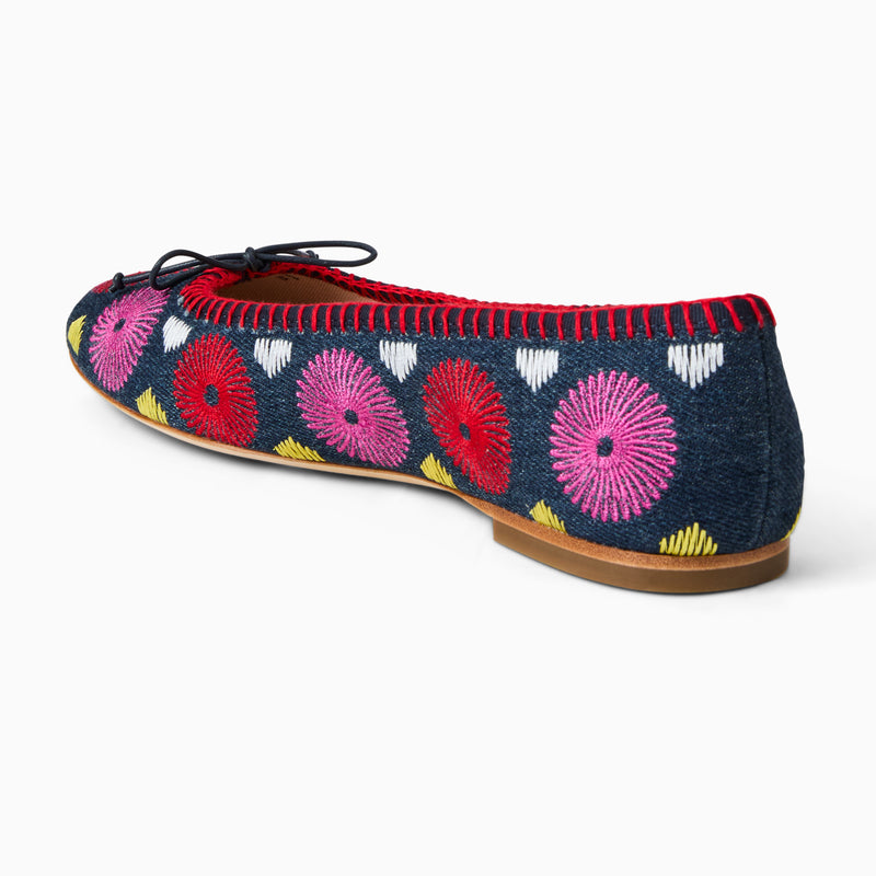 Bettie Fabric Ballet Flat