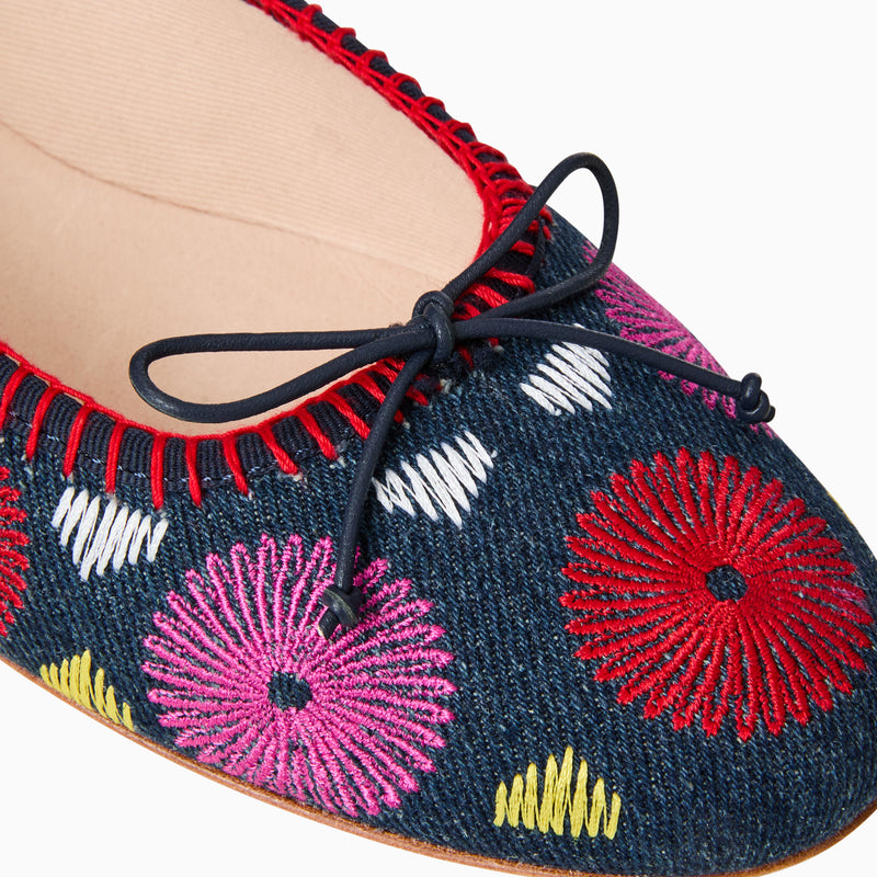 Bettie Fabric Ballet Flat