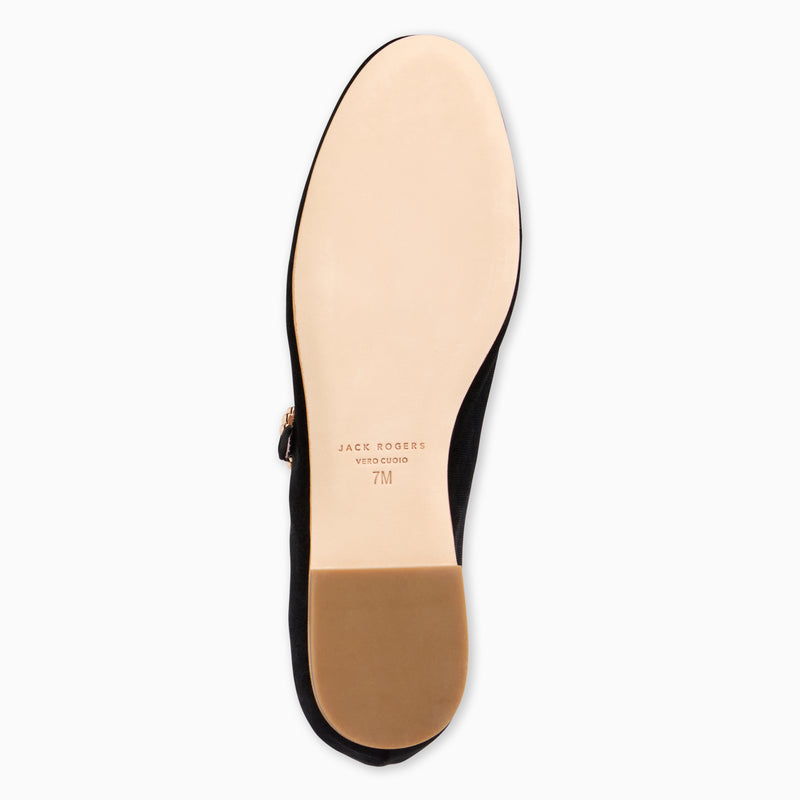 Mizzy Fabric Mary Jane Flat