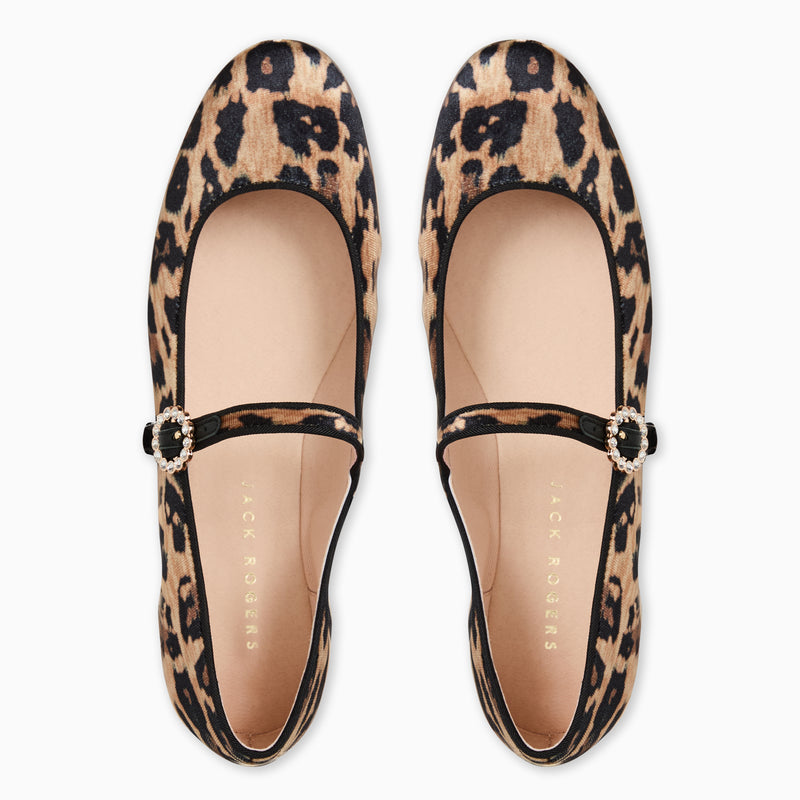 Mizzy Fabric Mary Jane Flat