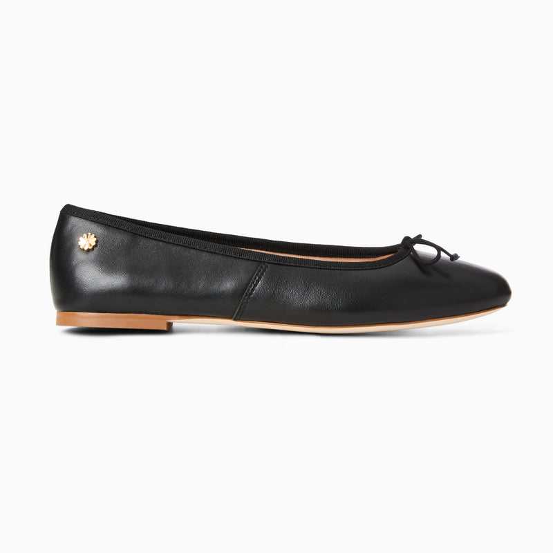 Bettie Leather Ballet Flat