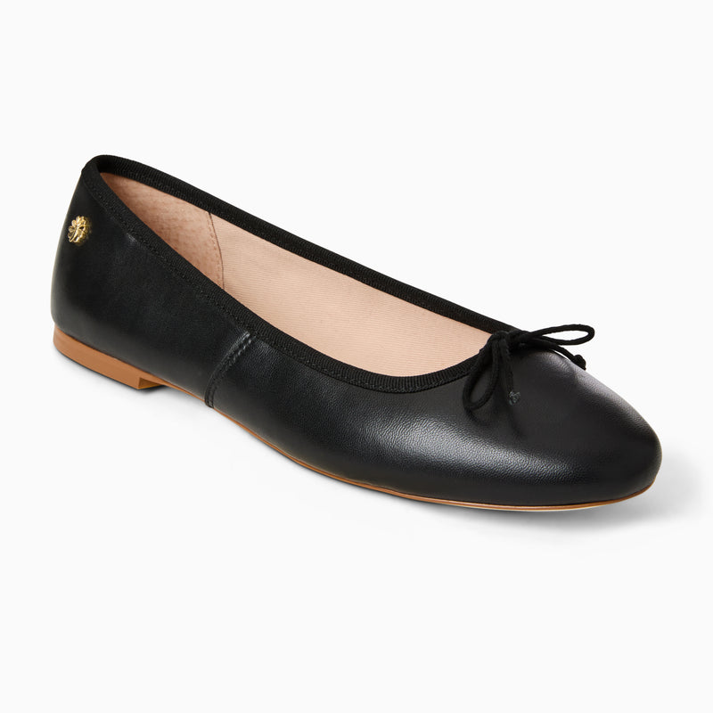 Bettie Leather Ballet Flat