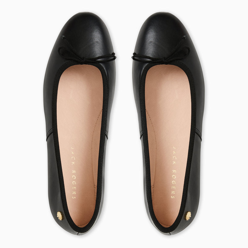 Bettie Leather Ballet Flat