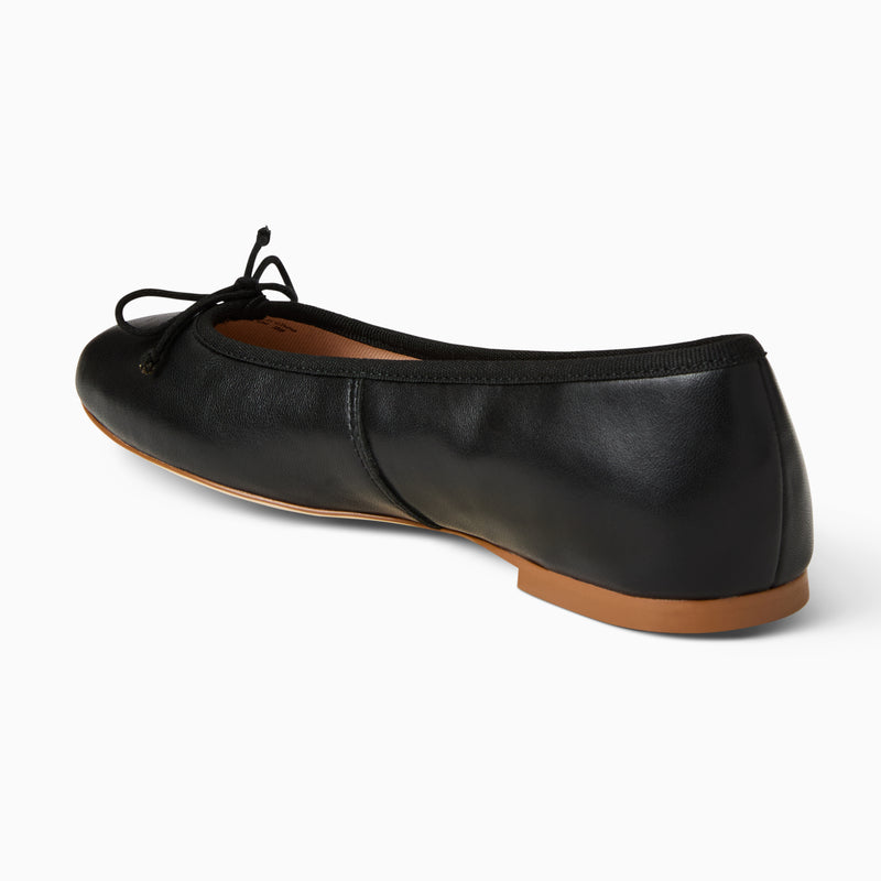 Bettie Leather Ballet Flat