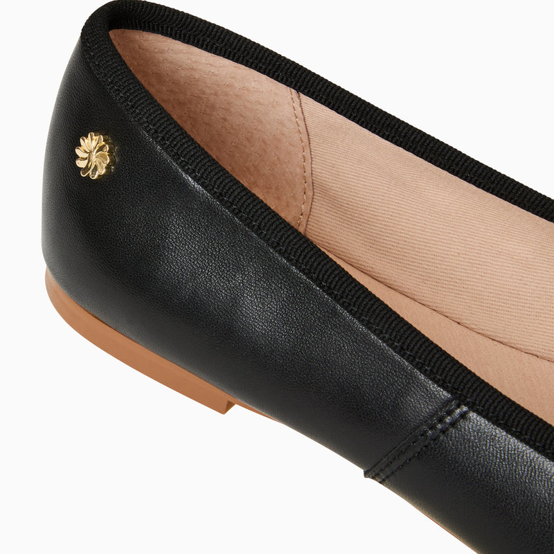 Bettie Leather Ballet Flat