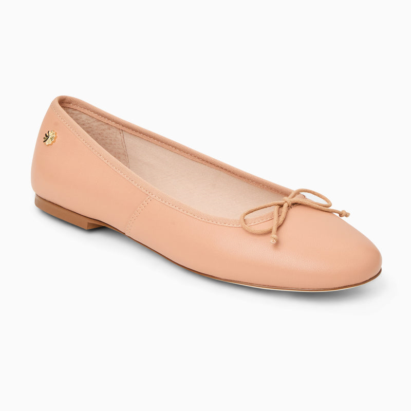 Bettie Leather Ballet Flat