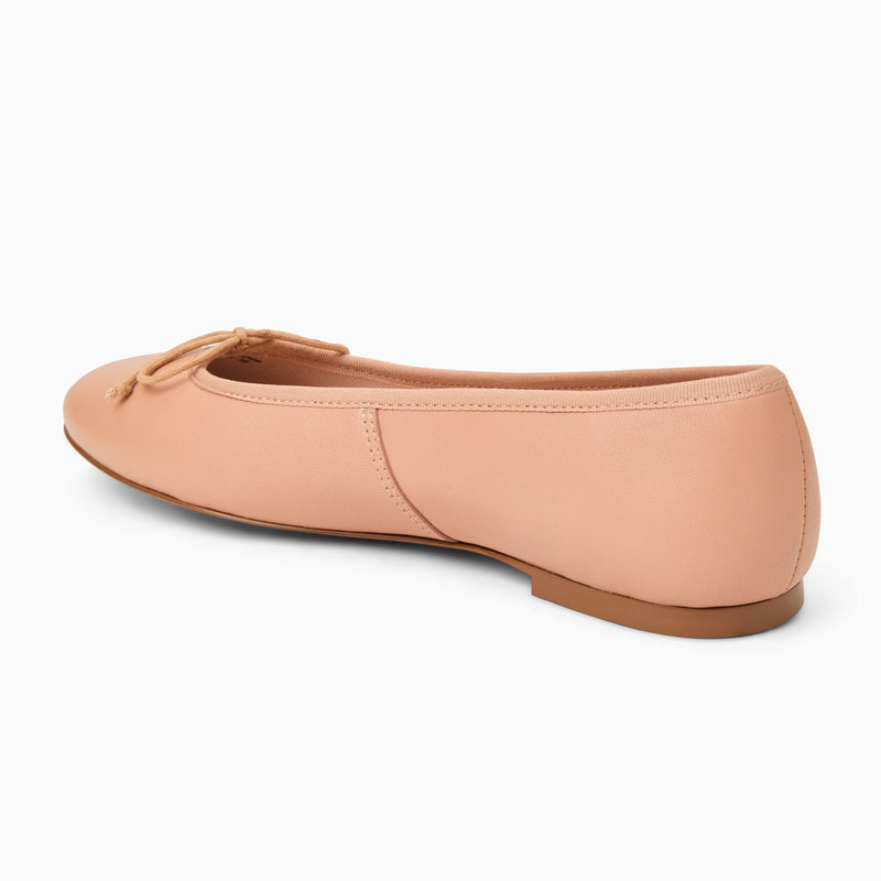Bettie Leather Ballet Flat