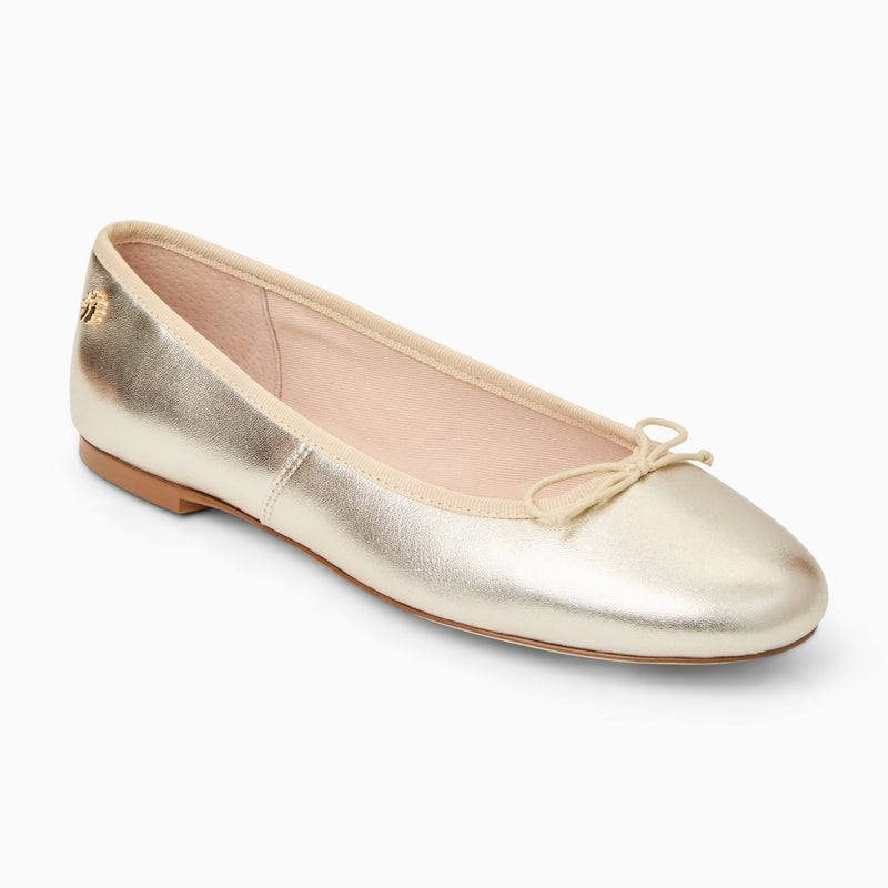 Bettie Leather Ballet Flat
